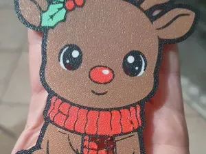 renna natale 2d