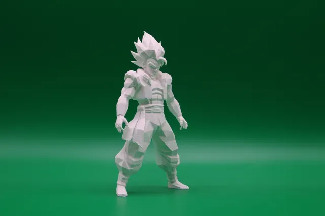Polymer Gogeta - Dragonball Z Son Goku and Vegeta — Фото 3 из 6