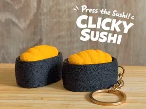 Clicky Sushi – Sea Urchin Gunkan Fidget Toy