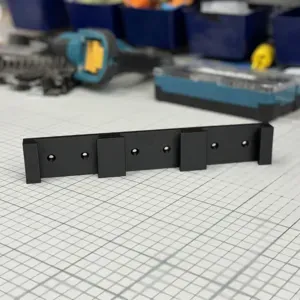 Triple Bosch Professional 18v battery mount