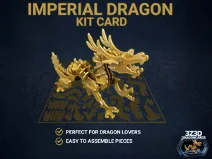 Imperial Dragon Kit Card - DragonCards