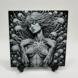 HueForge - Wall Art - "Body Whispers"