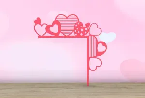 Valentine's Day - Door Corner - Hearts V2