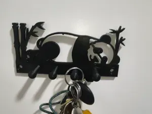 Panda wall mounted Key hanger– Wall Organizer
