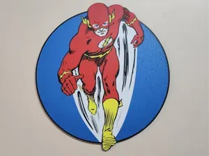 The Flash V2 Wall Art