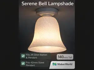 Serene Bell Lampshade