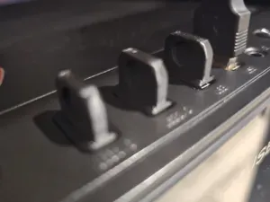 USB-A Port Dust Cover with Finger Grip