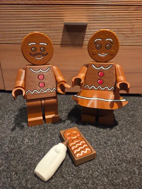 Baustein Megafigur Lebkuchen Familie & Baby — Фото 3 из 11