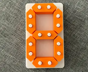 Montessori number game for children