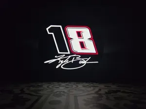 18 Kyle Busch Memoriam LED Lightbox Sign