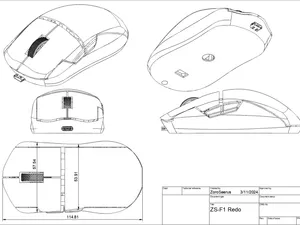 ZS-F1, Finalmouse Ultralight Starlight Mouse G305