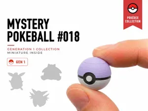 Tiny Mystery Pokeball 018 - Mini Pokemon Series