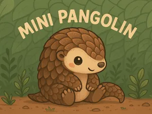 Mini Pangolin – Cute 3D Printable Figurine