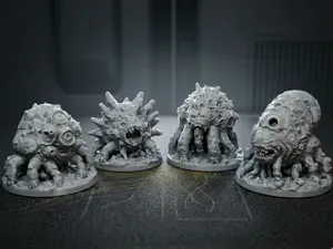 Eldritch Horrors Miniatures Set - Cosmic Monsters