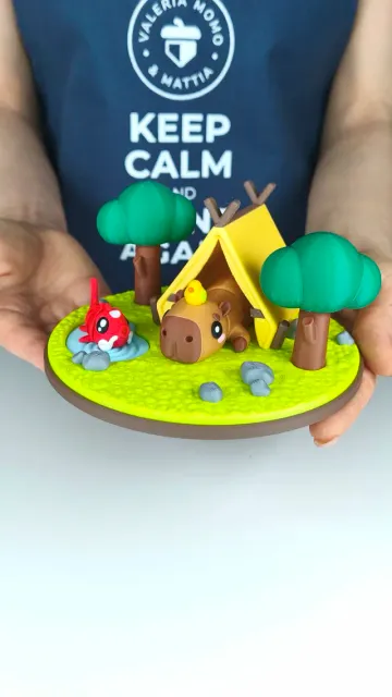 Diorama for Cute Flexi Animals, Capybara Edition — Фото 8 из 11
