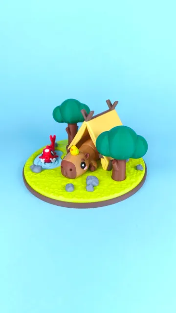 Diorama for Cute Flexi Animals, Capybara Edition — Фото 7 из 11