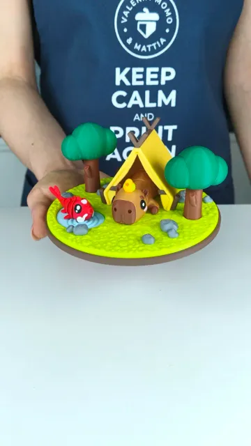 Diorama for Cute Flexi Animals, Capybara Edition — Фото 11 из 11