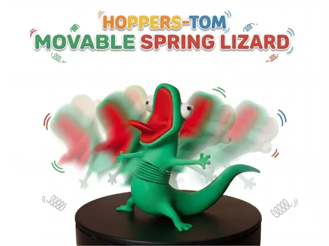 Movable spring lizard-Tom《Hoppers》