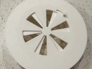 Duct ceiling register / damper 4 inch