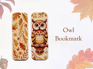 Owl Bookmark-Cute and Functional Page Holder Gift