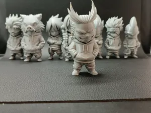Chibi Anime Hood Series - Urban All Might