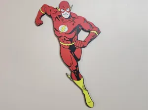 The Flash Comic Wall Art