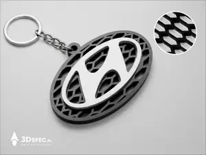 Hyundai  logo keychain