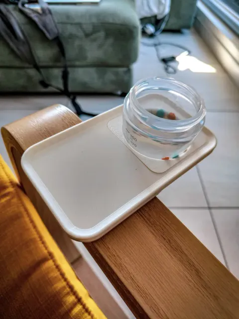 Ikea Poäng Rocking Chair Holder for BabyBottles — Фото 12 из 13