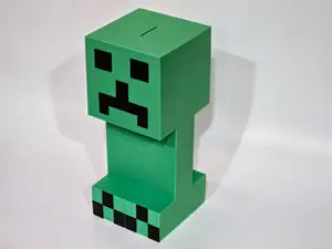 Minecraft Creeper Bank  -No AMS Needed - BIG!!!