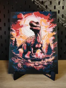 T-REX Dinosaur 2 (Filament Painting) - HueForge