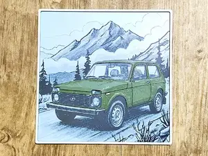Lada Niva - Hueforge
