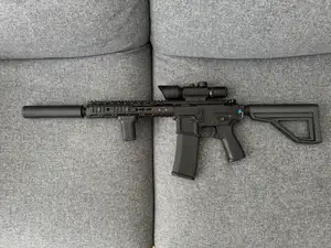 Airsoft Suppressor 10 M4/AR-15 14mm CCW