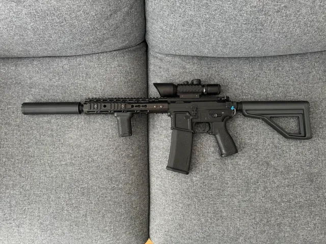Airsoft Suppressor 10 M4/AR-15 14mm CCW — Фото 2 из 8
