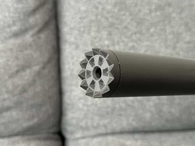 Airsoft Suppressor 10 M4/AR-15 14mm CCW — Фото 5 из 8