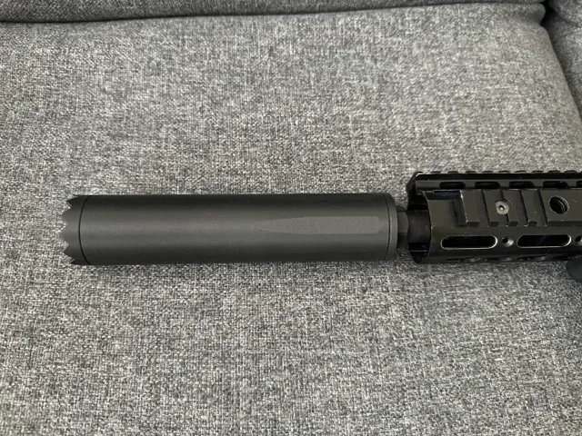 Airsoft Suppressor 10 M4/AR-15 14mm CCW — Фото 3 из 8