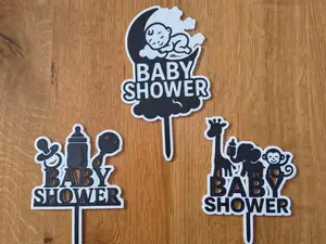 Baby Shower Cake Topper Set – Cute Party Decor