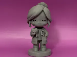 Nurse Medical Statue