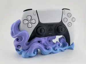 PS5 Smoke Cloud Controller Stand Gaming Desk Decor
