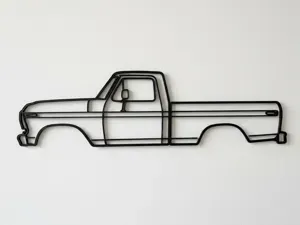 Ford F-150 6th Gen Short Bed Single Cab Wall Art