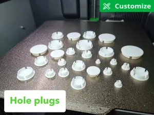 Universal Parametric Hole Plugs (5 - 100 mm)