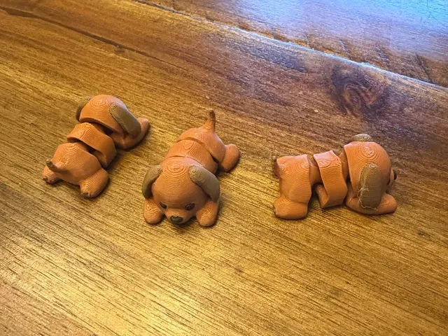 Mini Flexi Dog – Articulated Print in Place Puppy — Image 2 of 3