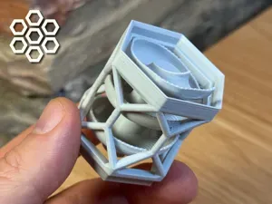 Roll Hexfinity Spirals - Elegant, Stackable Paths