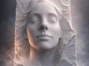 Donna Sospesa – Scultura del Confine Psicologico