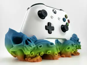 xbox controller holder stand skull and tentacle