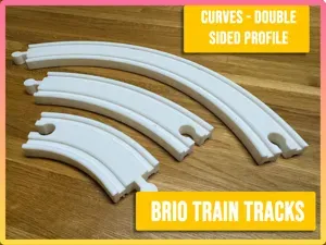 Train Track Curve Set(Brio, Ikea, Hape compatible)