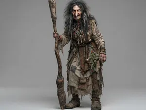 Baba Yaga Slavic Witch Figure