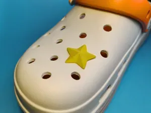 Star croc charm (Jibbitz)