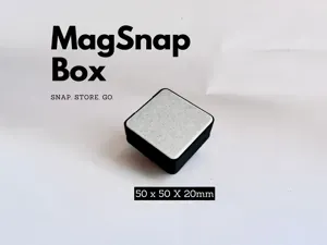 MagSnap Box - Small EDC Carry Case - 50x50mm