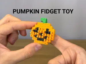 Pin Art Pumpkin Fidget Toy