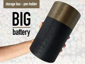 Big Duracell battery - Giant box pencil case